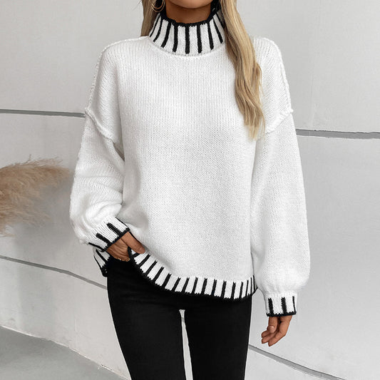 damen pullover, strickpullover, wintermode, kuschelig weich, elegant casual