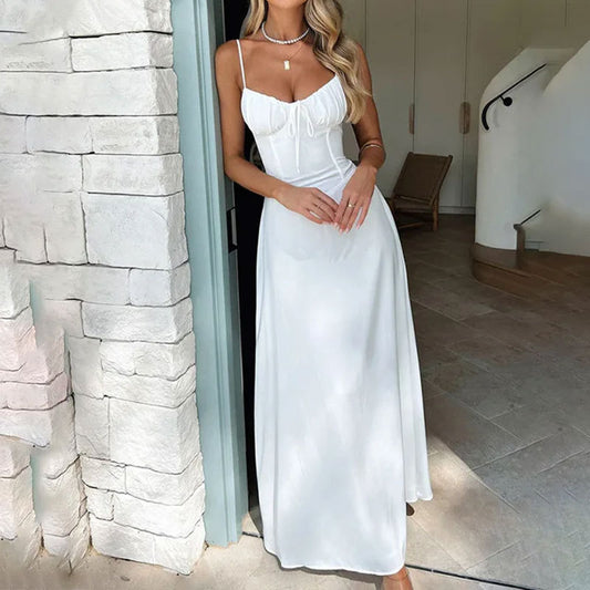 damen kleid, sommerkleid, elegantes kleid, modekleid, maxikleid