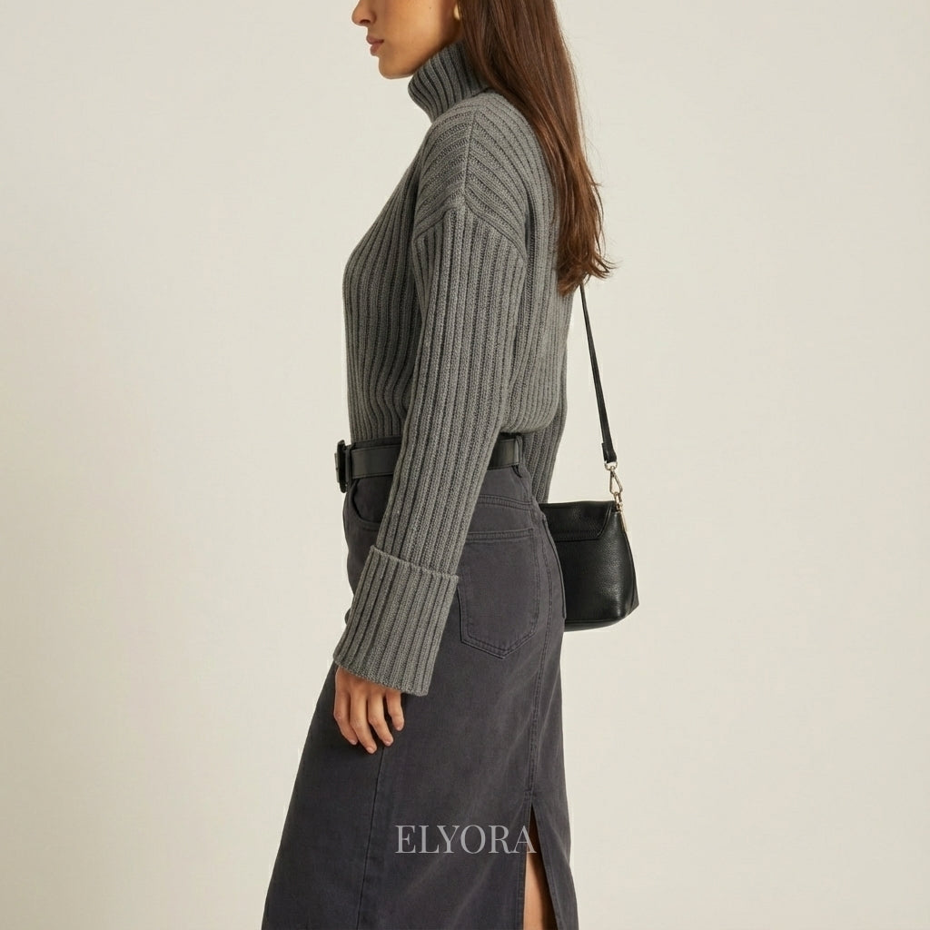 Elyora Halden – Suéter de punto para mujer