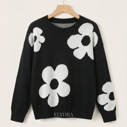 Elyora Isolde – Women’s Floral Sweater