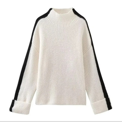 damen pullover, strickpullover, wintermode, kuschelig weich, elegant casual
