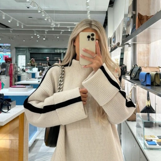 damen pullover, strickpullover, wintermode, kuschelig weich, elegant casual
