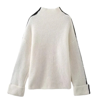 damen pullover, strickpullover, wintermode, kuschelig weich, elegant casual
