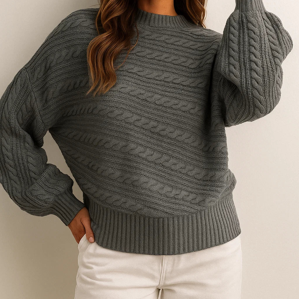 damen pullover, strickpullover, wintermode, kuschelig weich, elegant casual

