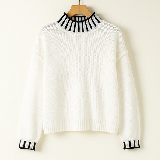 damen pullover, strickpullover, wintermode, kuschelig weich, elegant casual
