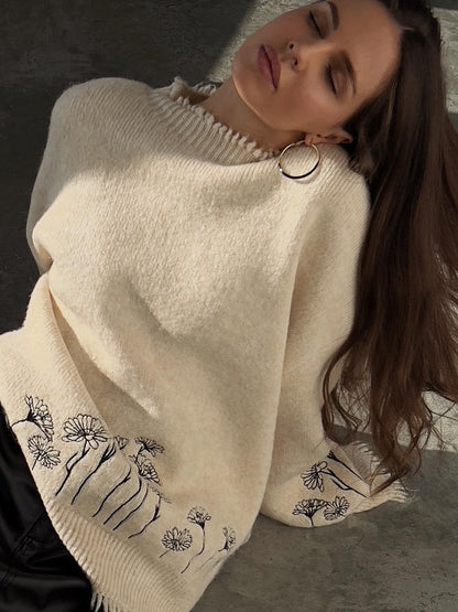 damen pullover, strickpullover, wintermode, kuschelig weich, elegant casual
