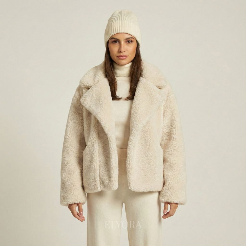 Elyora Aveline – Women’s Faux Fur Coat