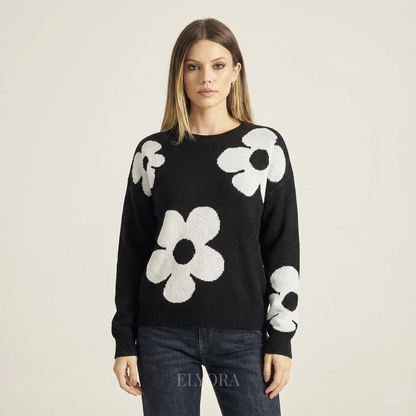 Elyora Isolde – Women’s Floral Sweater