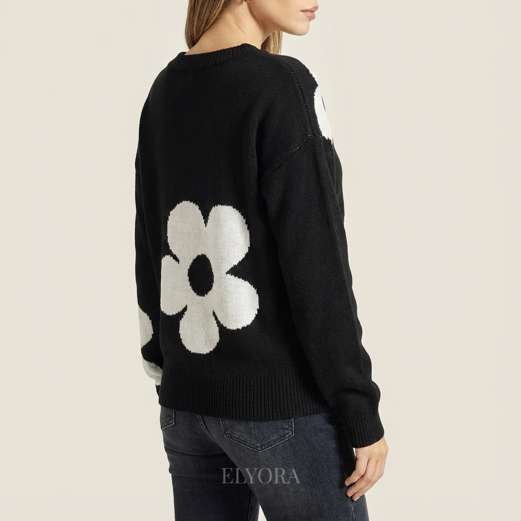 Elyora Isolde – Women’s Floral Sweater