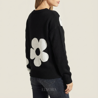 Elyora Isolde – Women’s Floral Sweater