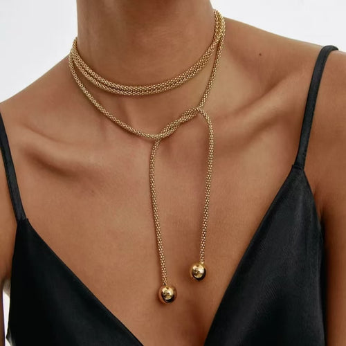 Elyora Maelis – Women’s Gold Necklace