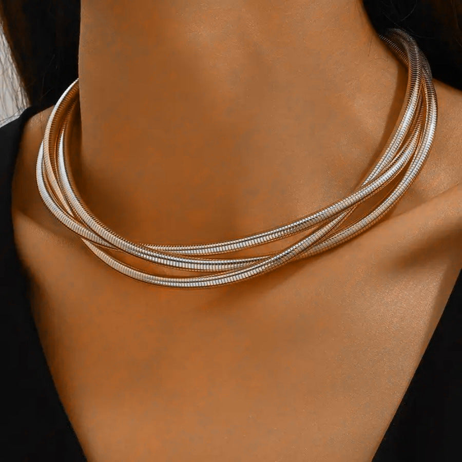 Elyora Corinne – Women’s Silver Necklace