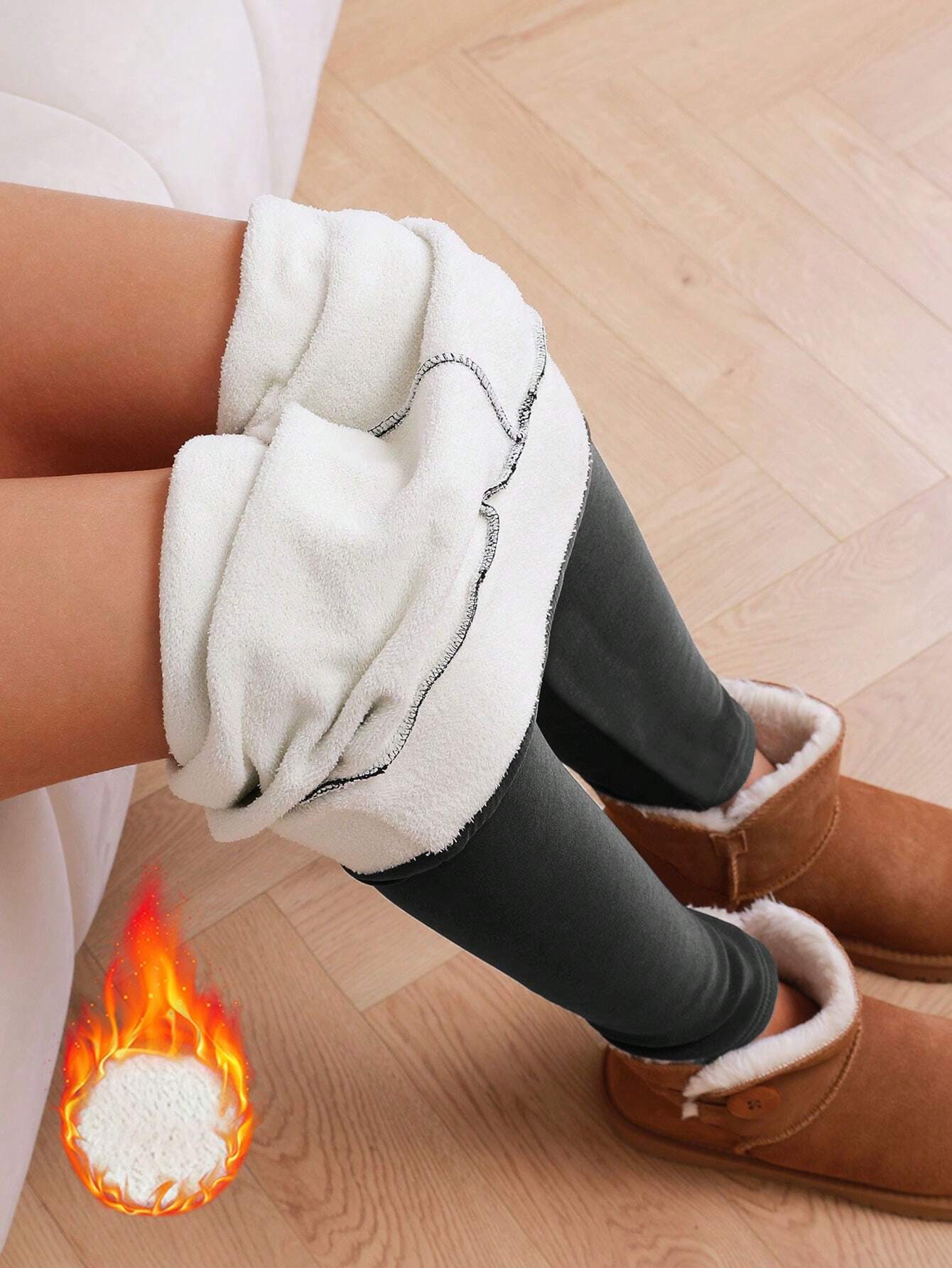 Elyora Noelle – Women’s Thermal Fleece Leggings