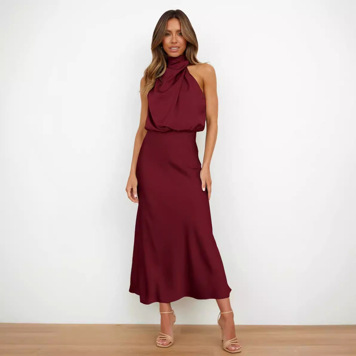 damen kleid, sommerkleid, elegantes kleid, modekleid, maxikleid
